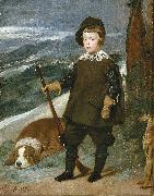Diego Velazquez Prince Balthasar Charles as a Hunter painting